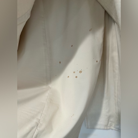 Theory White Peacoat - Picture 3 of 6